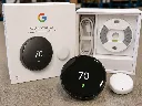 Google Nest Thermostat 4Gen with Sensor (Black)