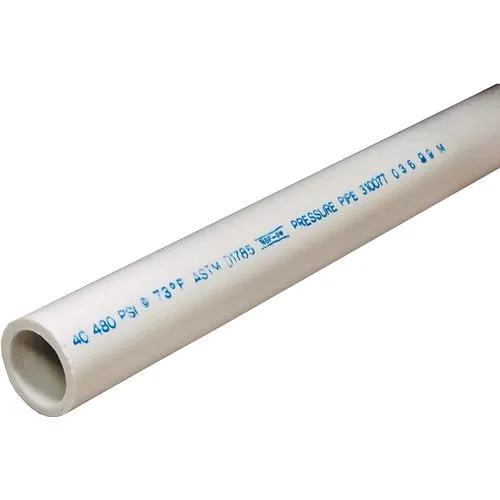 PVC 3/4 10FT SCHDL 40 Pipe