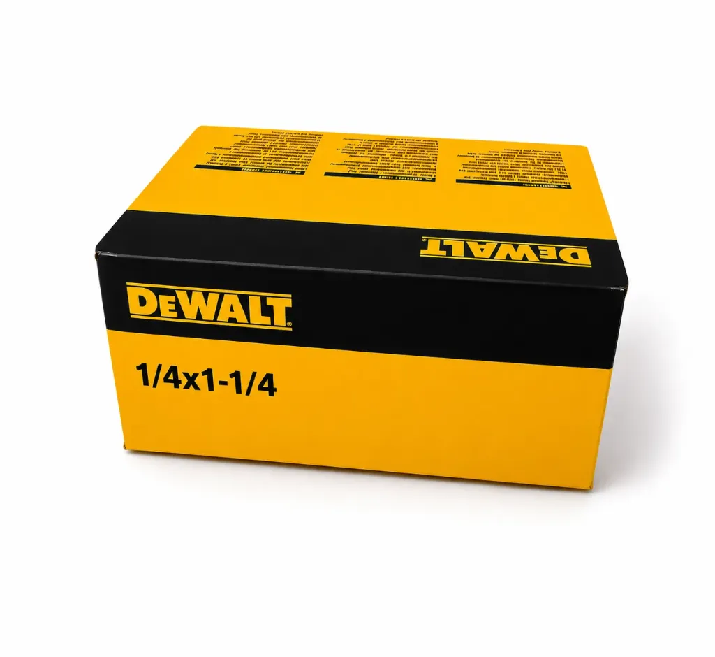 Dewalt Tapcon 1/4x1-1/4