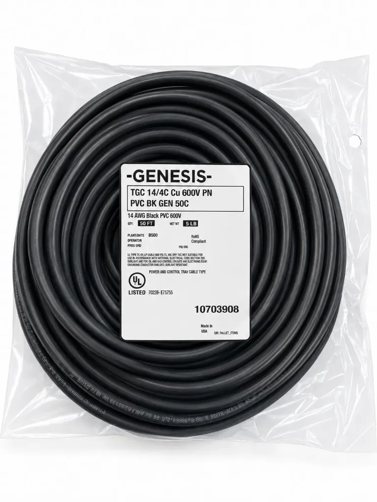 Genesis TCC 14/4C 600V 50FT