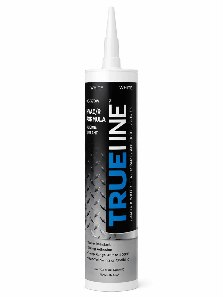 TRUE LINE HVAC/R Formula Silicone Sealant (White)