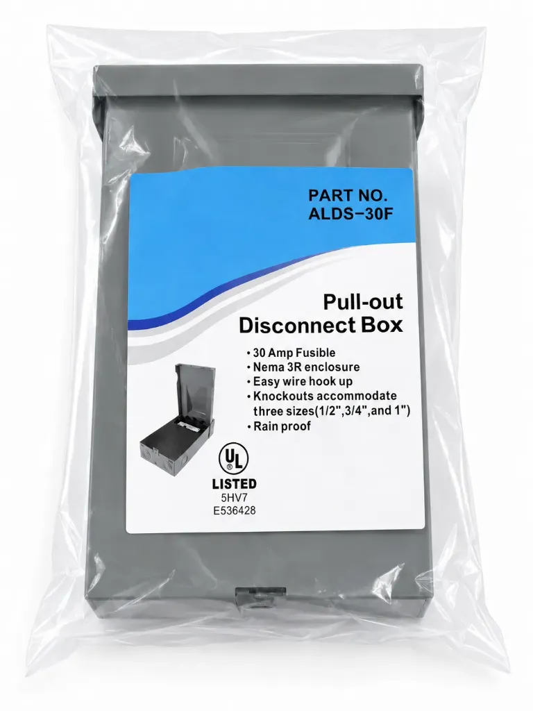 Pull Out Disconnect Box Fusible 30A