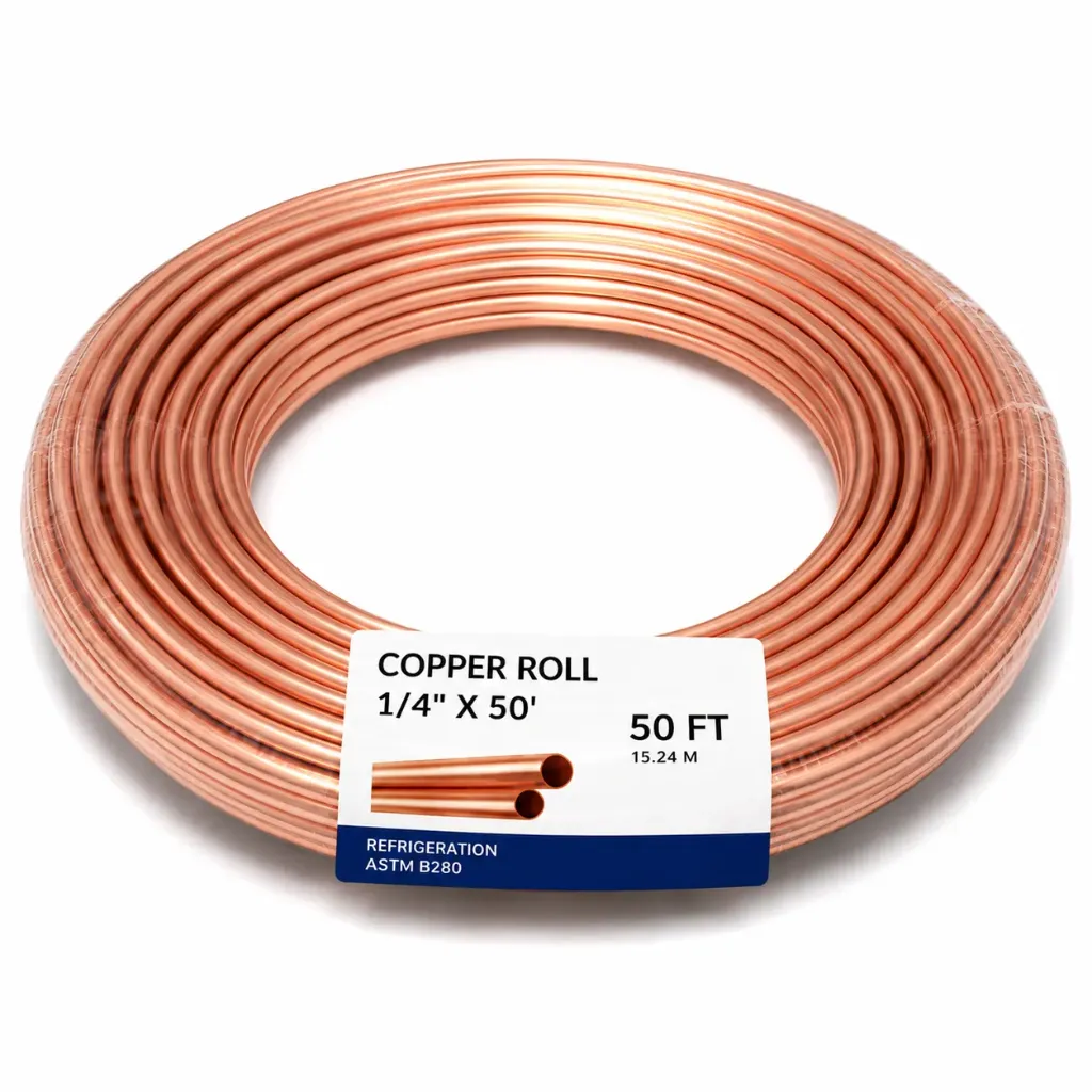 1/4 50FT COPPER ROLL