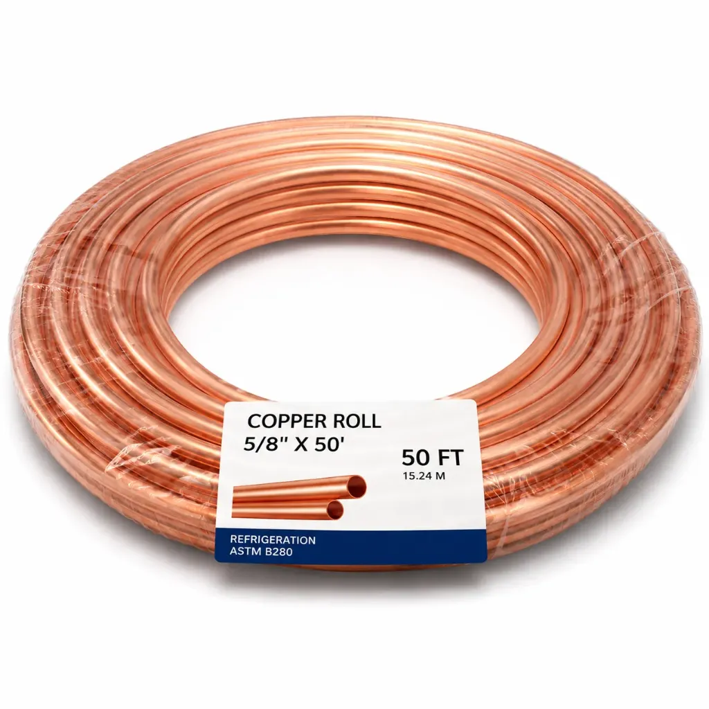 5/8 50FT COPPER ROLL