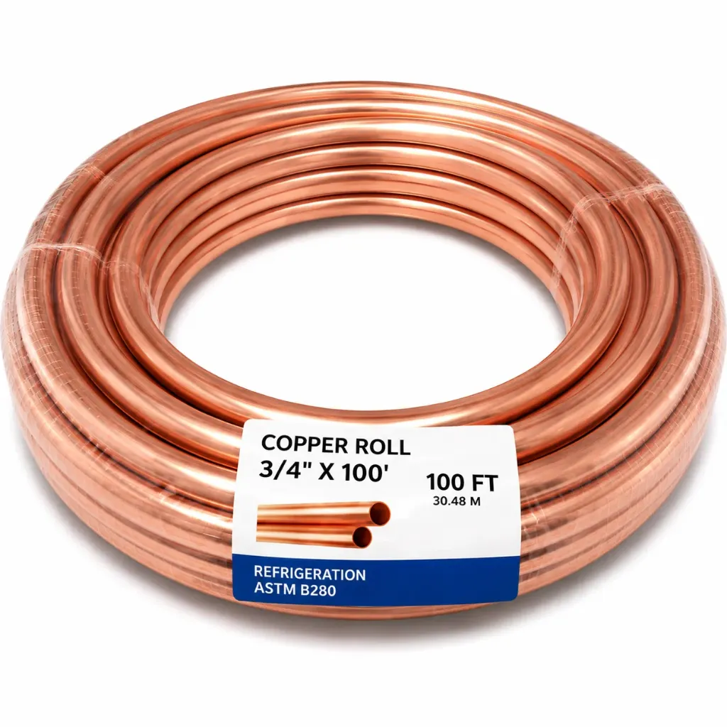 3/4 100FT COPPER ROLL