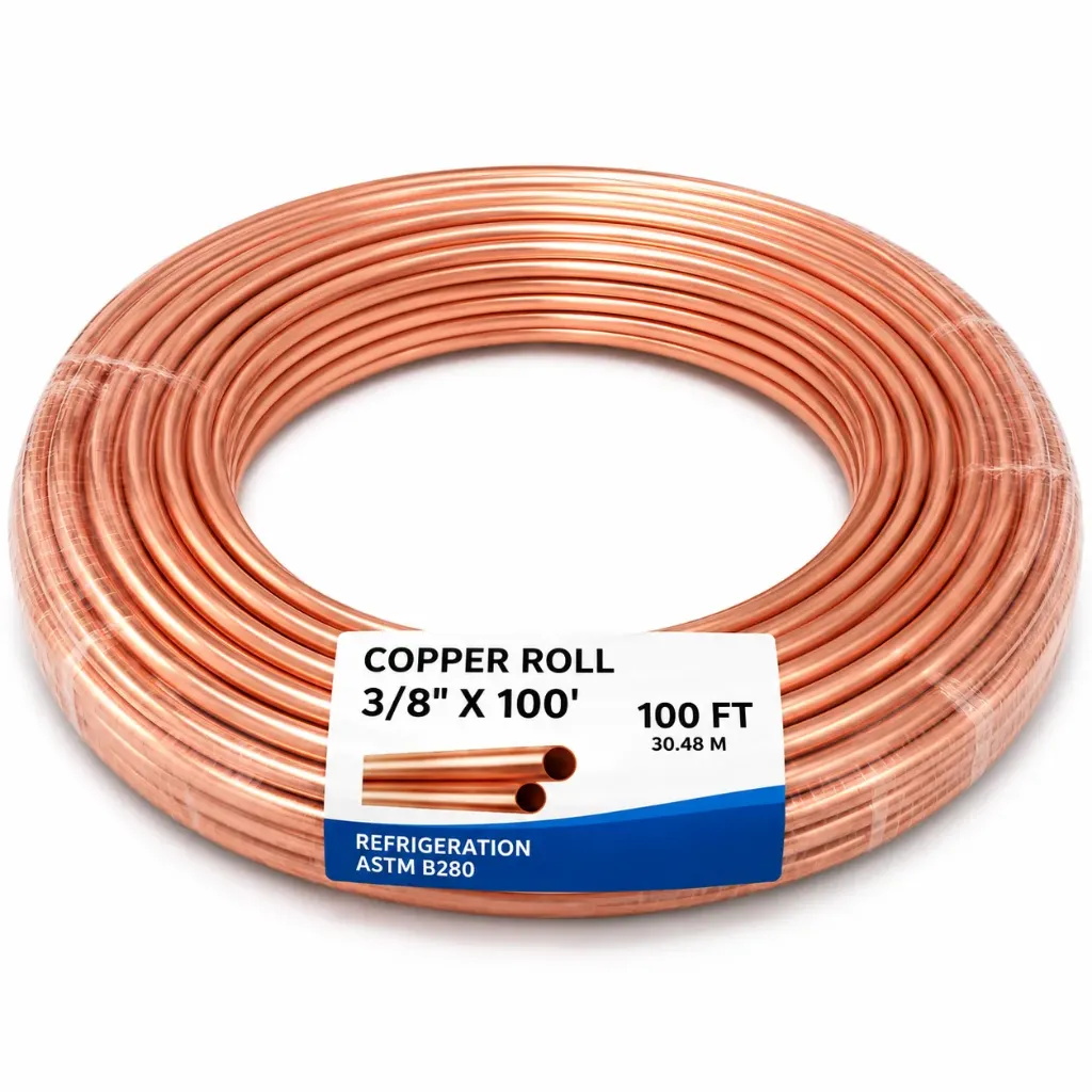 3/8 100FT COPPER ROLL
