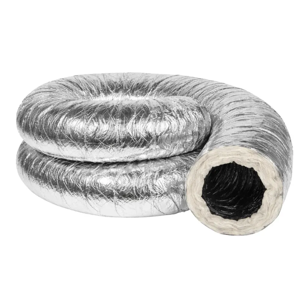 18" R6 Flexible Duct (Silver)